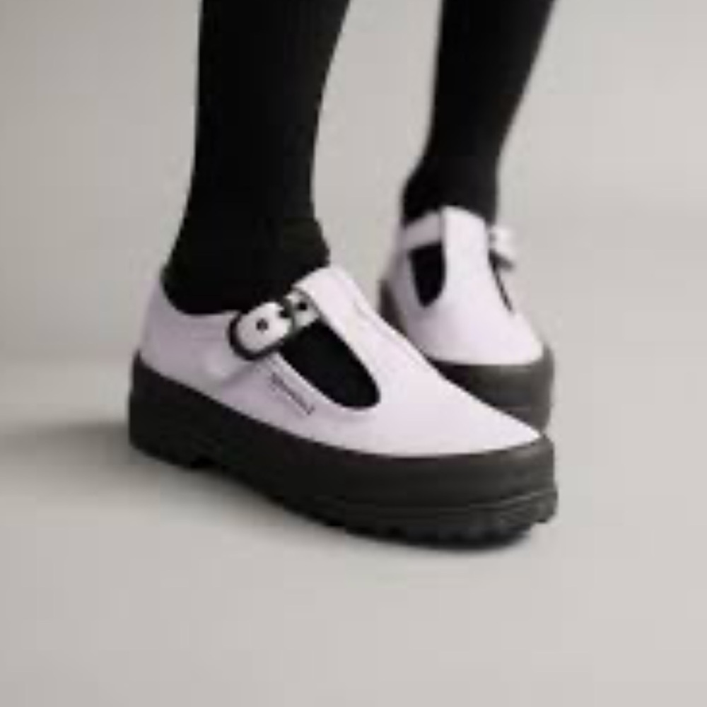 VANS | Style 93 Mary Janes Coated Canvas in White Women’s Size 6